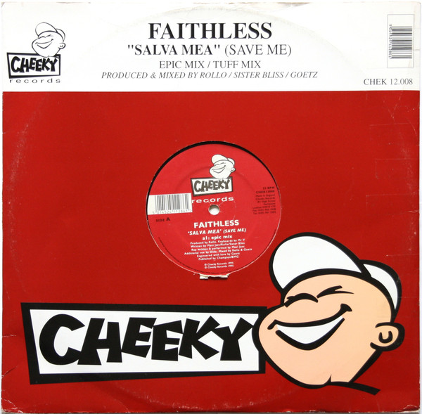 Cover Faithless - Salva Mea (Save Me) (12) Schallplatten Ankauf