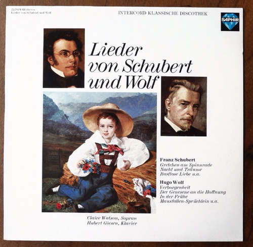 Bild Franz Schubert, Hugo Wolf - Lieder Von Schubert Und Wolf (LP) Schallplatten Ankauf