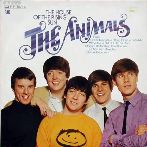 Cover The Animals - The House Of The Rising Sun (2xLP, Comp) Schallplatten Ankauf