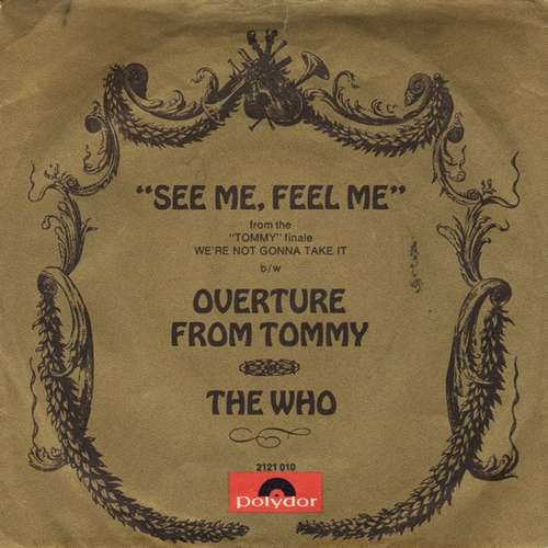Cover See Me, Feel Me / Overture From Tommy Schallplatten Ankauf