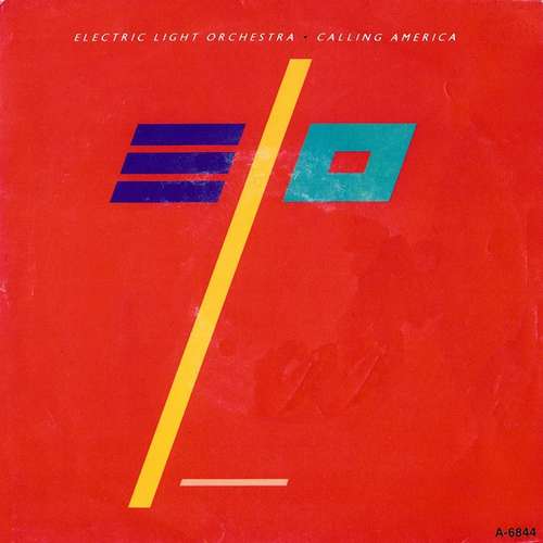 Cover Electric Light Orchestra - Calling America (7, Single) Schallplatten Ankauf