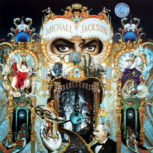 Cover Michael Jackson - Dangerous (2xLP, Album) Schallplatten Ankauf