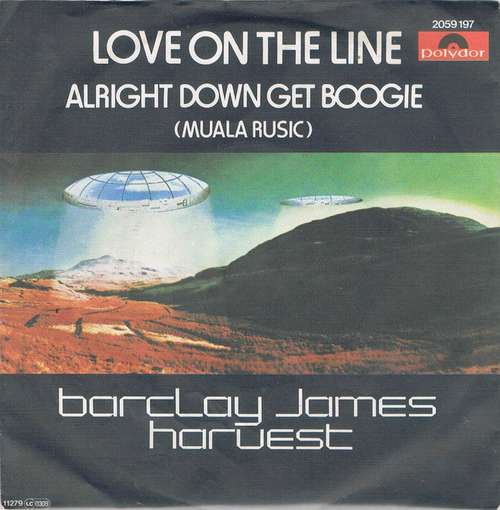 Cover Barclay James Harvest - Love On The Line (7, Single) Schallplatten Ankauf