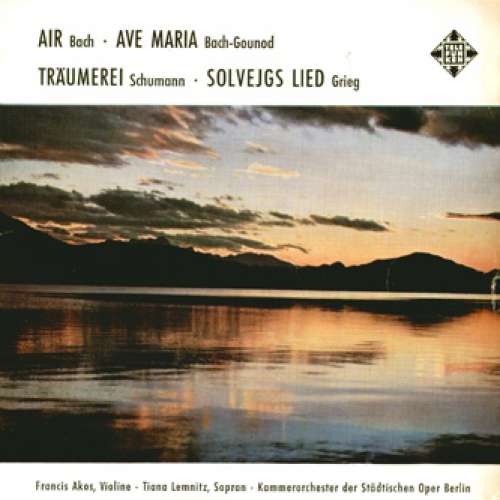 Cover Various - Air • Ave Maria • Träumerei • Solvejgs Lied (7, EP) Schallplatten Ankauf
