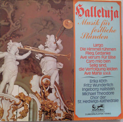 Cover Various - Halleluja - Musik Für Festliche Stunden (2xLP, Comp, Club) Schallplatten Ankauf