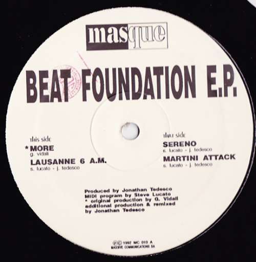 Cover Beat Foundation (2) - Beat Foundation E.P. (12) Schallplatten Ankauf