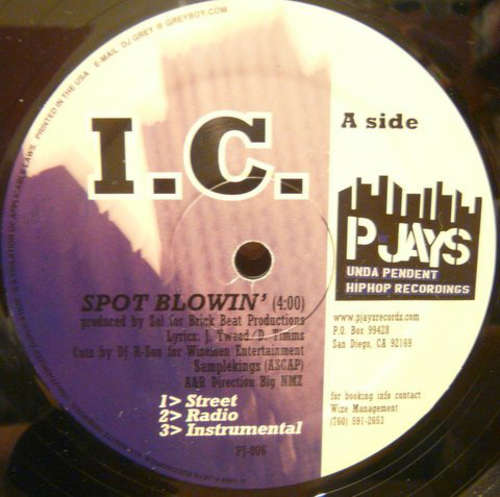 Bild I.C. (3) - Spot Blowin' / Live From The Pentagon (12) Schallplatten Ankauf