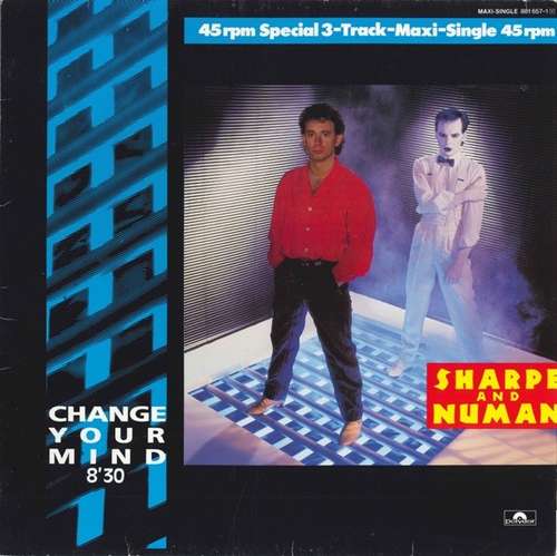 Cover Sharpe And Numan* - Change Your Mind (12, Maxi) Schallplatten Ankauf