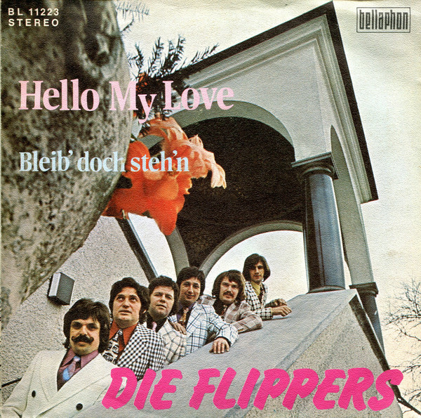 Cover Die Flippers - Hello My Love (7, Single) Schallplatten Ankauf