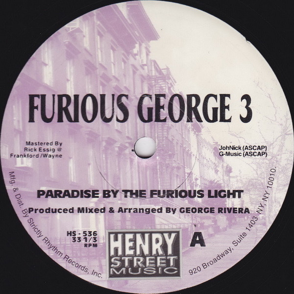 Cover Furious George - 3 (12) Schallplatten Ankauf