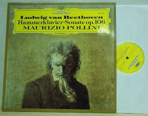Cover Ludwig Van Beethoven – Maurizio Pollini - Hammerklavier - Sonate Op.106 (LP) Schallplatten Ankauf
