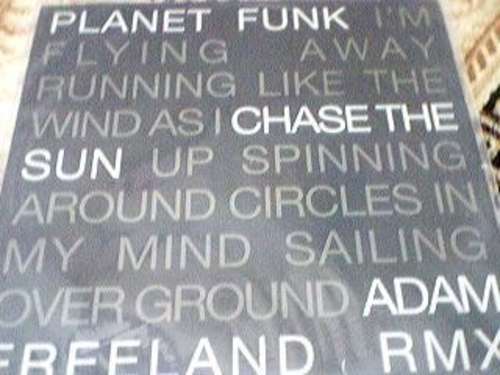 Cover Chase The Sun (Adam Freeland Rmx) Schallplatten Ankauf