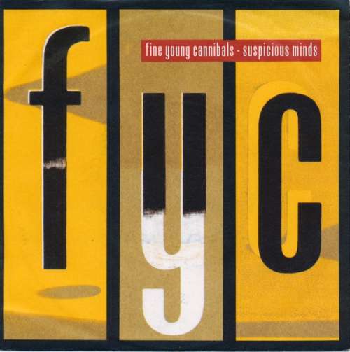 Cover zu Fine Young Cannibals - Suspicious Minds (7, Single) Schallplatten Ankauf