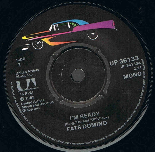 Bild Fats Domino - I'm Ready / Margie (7, RE) Schallplatten Ankauf