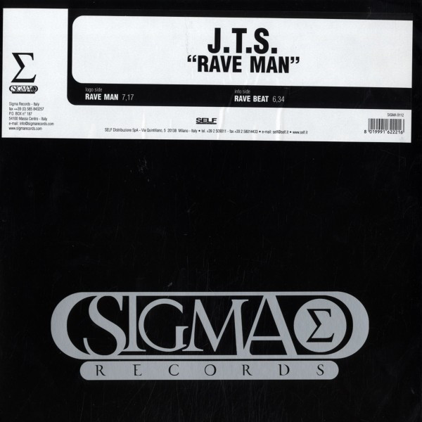 Cover J.T.S.* - Rave Man (12) Schallplatten Ankauf