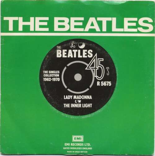 Cover The Beatles - Lady Madonna / The Inner Light (7, Single, RE) Schallplatten Ankauf
