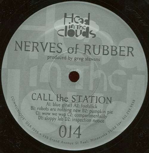 Cover Nerves Of Rubber - Call The Station (2x12) Schallplatten Ankauf