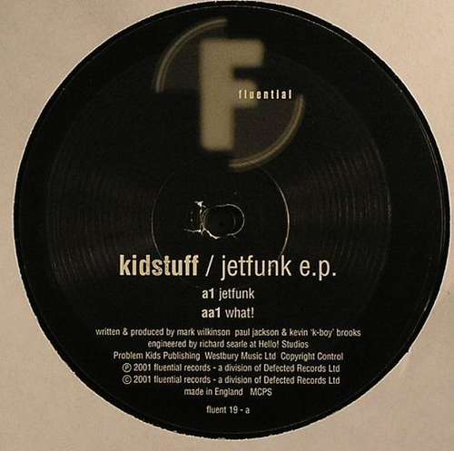 Cover Kidstuff - Jetfunk EP (12, EP) Schallplatten Ankauf
