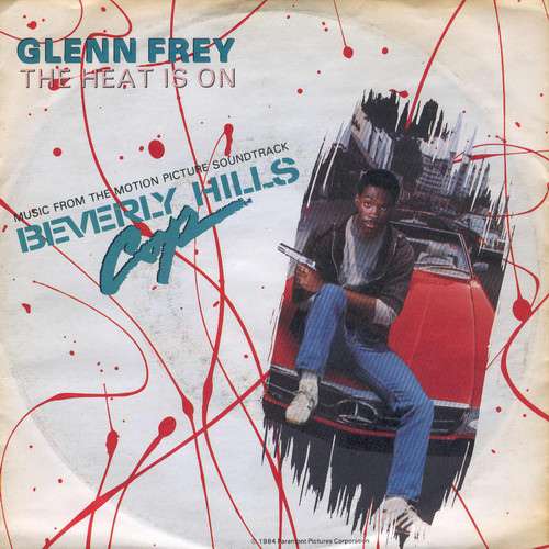 Cover Glenn Frey - The Heat Is On (7, Single) Schallplatten Ankauf