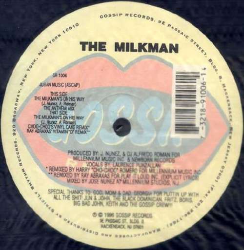 Cover The Milkman - The Milkman's On His Way (12) Schallplatten Ankauf