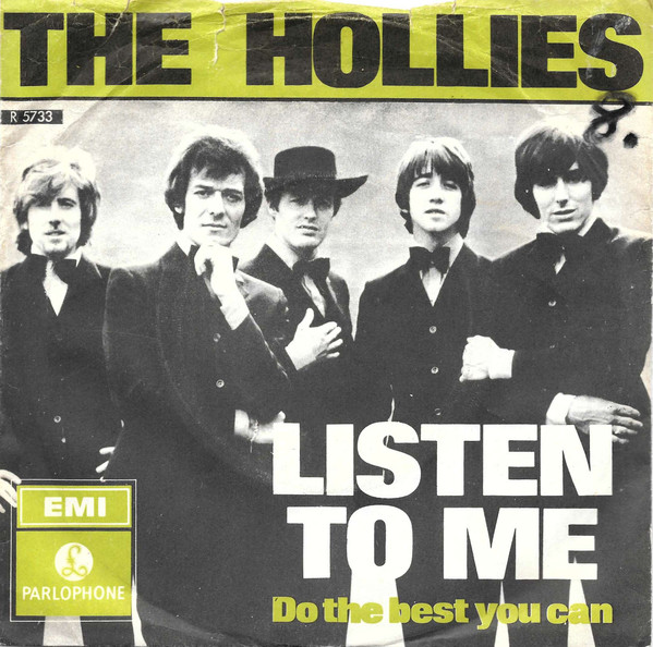 Cover The Hollies - Listen To Me (7) Schallplatten Ankauf