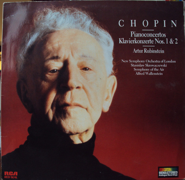 Cover Chopin*, Artur Rubinstein* - Pianoconcertos - Klavierkonzerte Nos. 1&2 (LP, Comp) Schallplatten Ankauf
