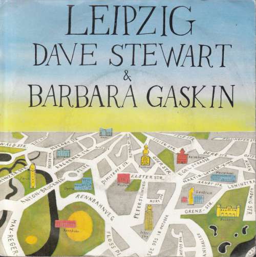 Cover Dave Stewart & Barbara Gaskin - Leipzig (7, Single) Schallplatten Ankauf