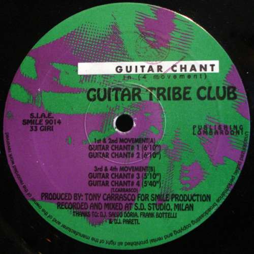 Cover Guitar Tribe Club - Guitar Chant (12) Schallplatten Ankauf
