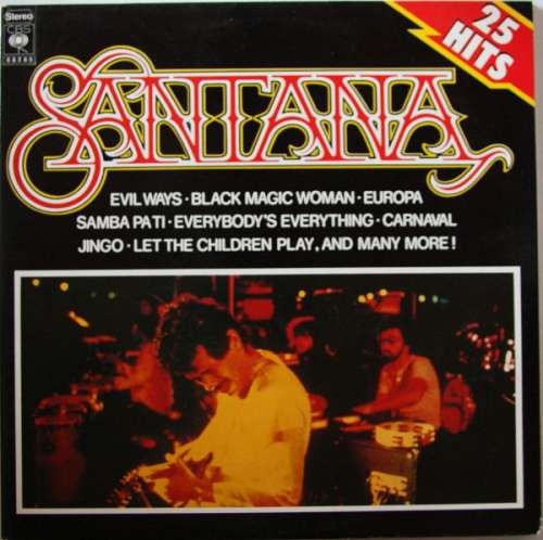 Cover Santana - 25 Hits (2xLP, Comp, Gat) Schallplatten Ankauf