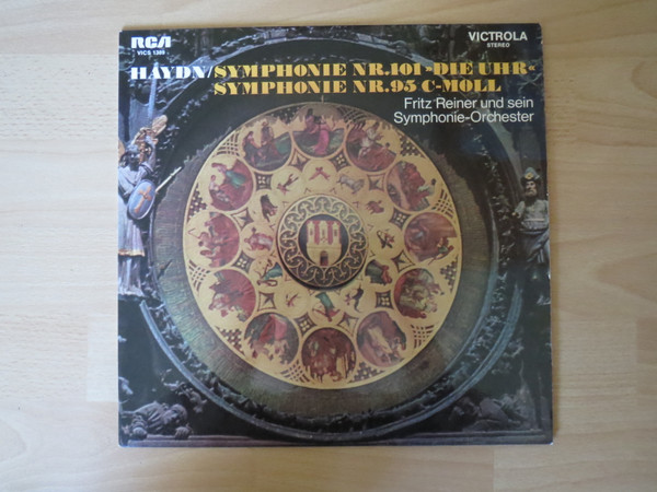 Cover Haydn* - Fritz Reiner - Die Uhr Symphony No. 101 In D / Symphony No. 95 In C Minor (LP, Album) Schallplatten Ankauf