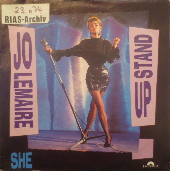 Cover Jo Lemaire - Stand Up (7, Single) Schallplatten Ankauf