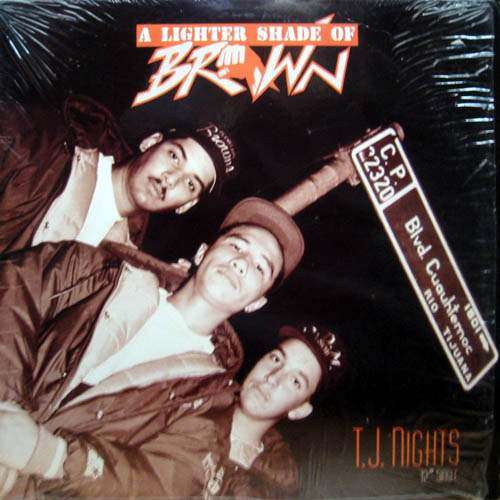 Cover A Lighter Shade Of Brown* - T.J. Nights (12) Schallplatten Ankauf