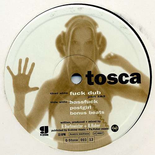 Cover Tosca - Fuck Dub (12) Schallplatten Ankauf