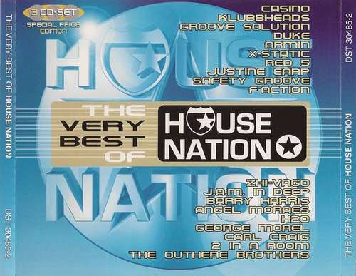 Cover Various - The Very Best Of House Nation (3xCD, Comp) Schallplatten Ankauf