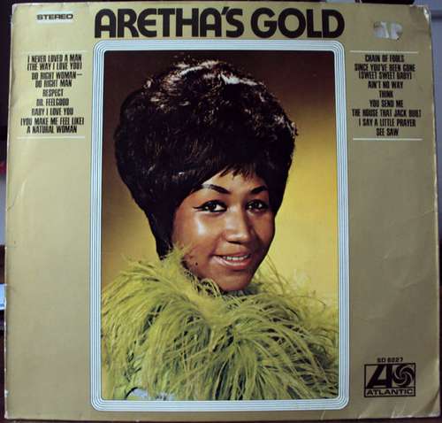 Cover Aretha Franklin - Aretha's Gold (LP, Album, Comp) Schallplatten Ankauf