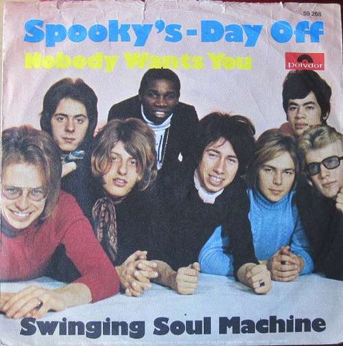 Cover Swinging Soul Machine - Spooky's Day Off / Nobody Wants You (7, Single) Schallplatten Ankauf