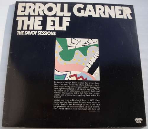 Cover Erroll Garner - The Elf (2xLP, Comp) Schallplatten Ankauf