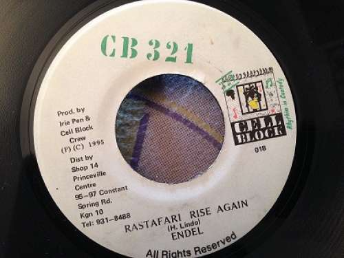 Cover Endel* - Rastafari Rise Again (7) Schallplatten Ankauf