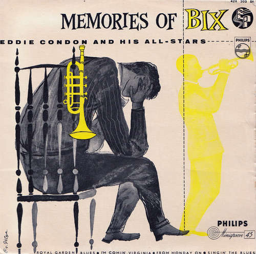 Cover Eddie Condon And His All-Stars - Memories Of Bix (7) Schallplatten Ankauf