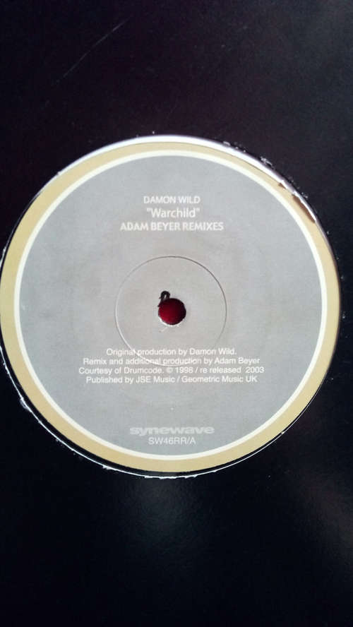 Cover Damon Wild - Warchild (Adam Beyer Remixes) (12, RE) Schallplatten Ankauf