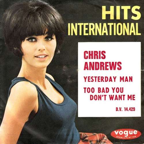 Cover Chris Andrews (3) - Yesterday Man (7, Single) Schallplatten Ankauf