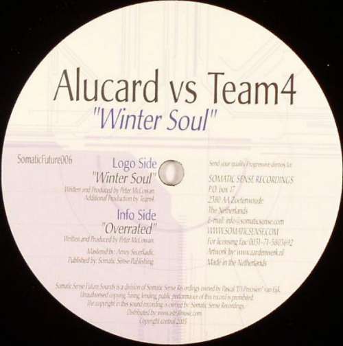 Cover Alucard vs Team4 - Winter Soul (12) Schallplatten Ankauf