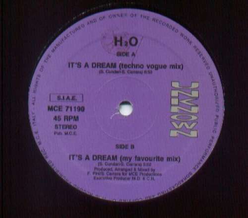 Cover H2O (14) - It's A Dream (12) Schallplatten Ankauf