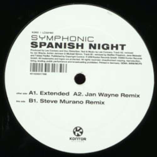 Cover Spanish Night Schallplatten Ankauf