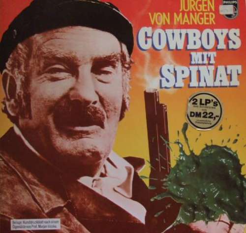 Cover Jürgen Von Manger* - Cowboys Mit Spinat (2xLP, Album, Gat) Schallplatten Ankauf