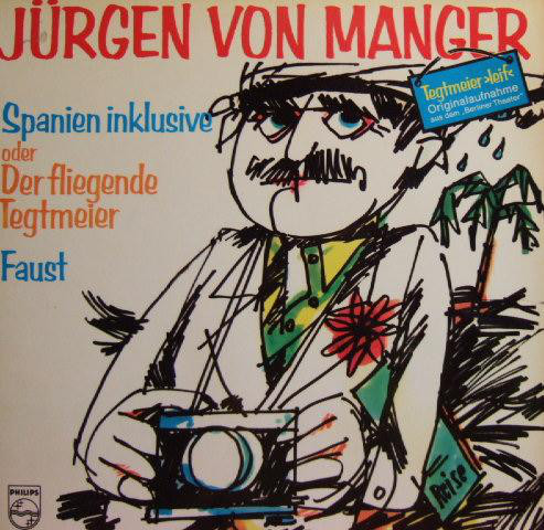 Cover Jürgen von Manger - Tegtmeier Leif (LP, Album, RE, Gat) Schallplatten Ankauf