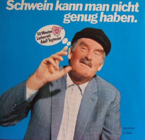 Cover Jürgen von Manger - Schwein Kann Man Nicht Genug Haben. (LP, Album) Schallplatten Ankauf