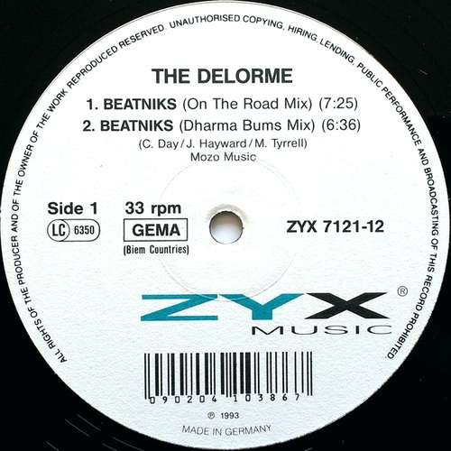Cover The Delorme - Beatniks (12) Schallplatten Ankauf
