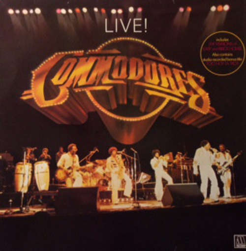 Cover Commodores - Live! (2xLP, Album, RE) Schallplatten Ankauf