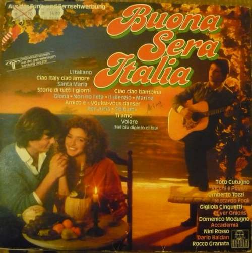 Cover Various - Buona Sera Italia (LP, Comp) Schallplatten Ankauf